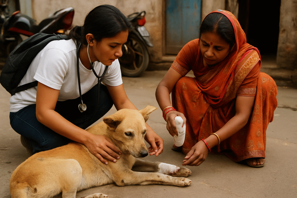 How Crowdfunding Helps Save Injured Stray Animals in Varanasi